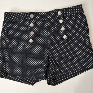 Rue 21 High Waist Button Panel Shorts Size 9/10